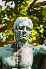 Luxembourg. Monument of Remembrance (Gelle Fra or Golden Lady) is a war memorial in Luxembourg...