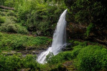 dry falls, highlands, north carolina