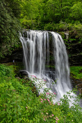 dry falls, highlands, north carolina