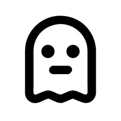 Ghost icon vector illustration