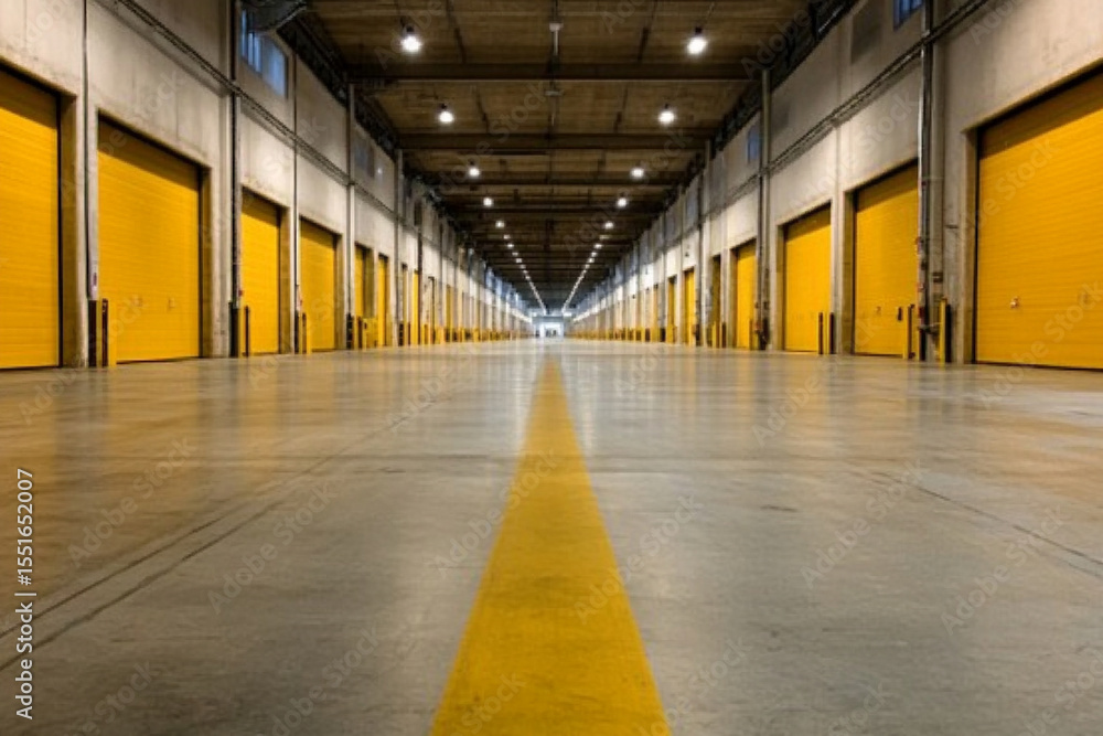 Poster robotic sorting systems in a large automated warehouse facility