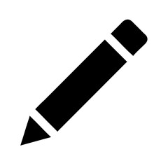 Pencil icon vector illustration
