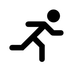 Runner icon vector illustration