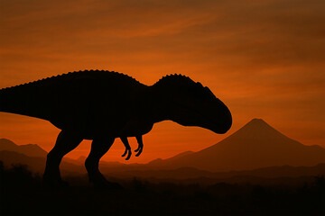  Giganotosaurus silhouette