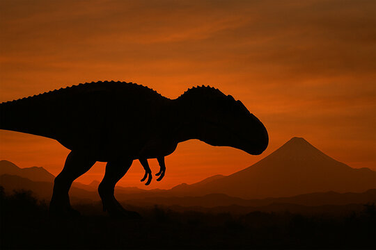  Giganotosaurus silhouette