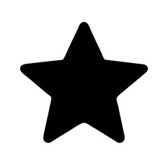Decorative star icon vector illustration