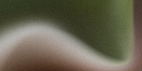 Abstract blurry gradient of green, brown and white colors