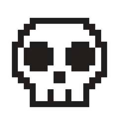 Pixel Skull