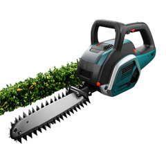 Fototapeta premium chainsaw isolated on white