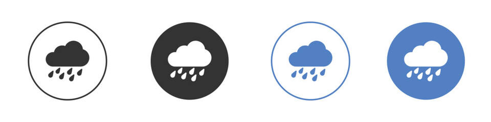 Rain icon vector, Symbol, logo illustrations