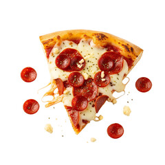 Pizza on PNG background.
