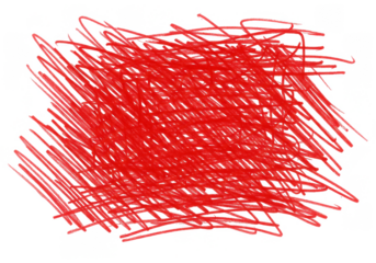 Abstract Red Scribble Illustration Background Texture with Lines and Strokes