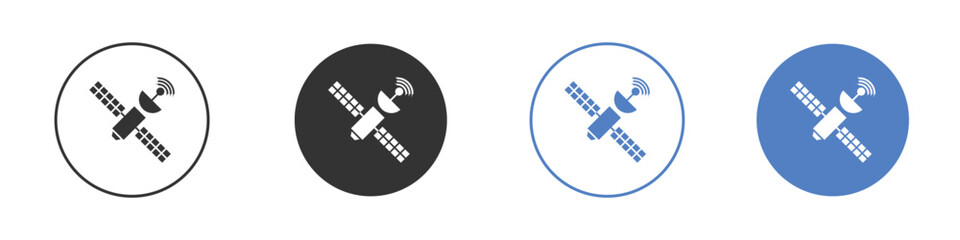 Satellite icon vector, Symbol, logo illustrations