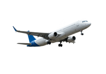 Airplane Flying High in the Sky Aircraft Travel Plane Transportation