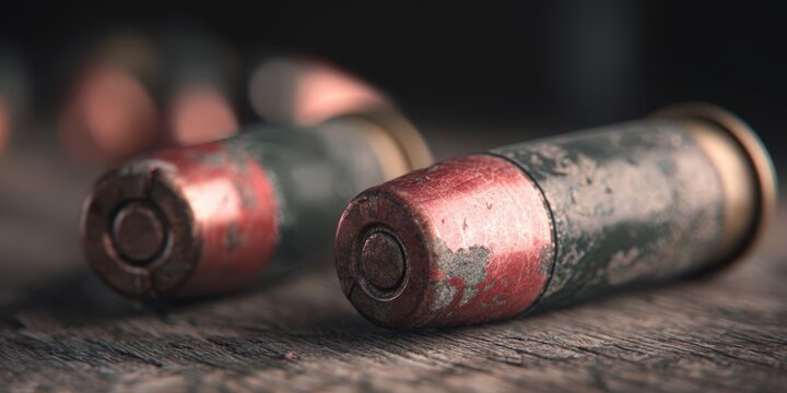 Explosive Dynamite Sticks Ready for Demolition or Mining