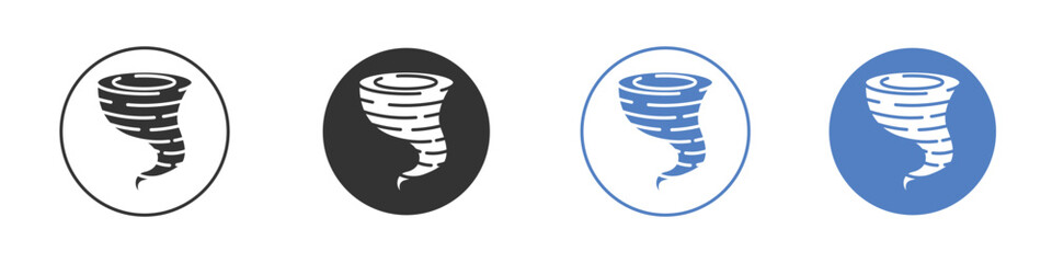 Tornado icon vector, Symbol, logo illustrations