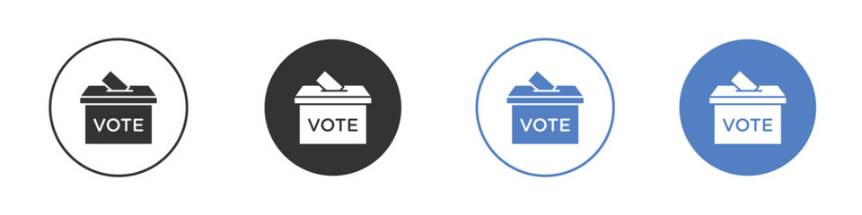 Voting icon vector, Symbol, logo illustrations