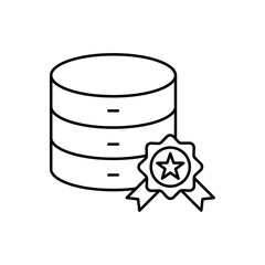 Data Processing Architecture with Connected Systems Icon