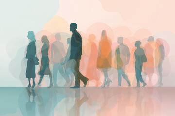 E-commerce Concept Background — Modern Stock Image