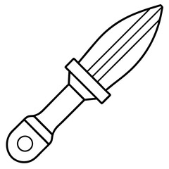 Line Art Deburring Equipment Icon Design