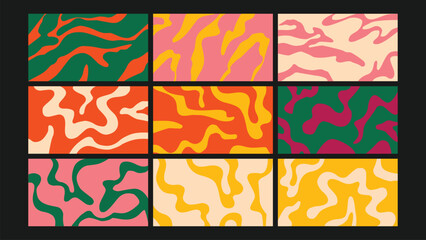 Abstract dark beige background Set