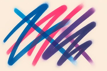Image of colorful brushstroke pattern, suitable for art projects, decorative designs, or creative visual content.