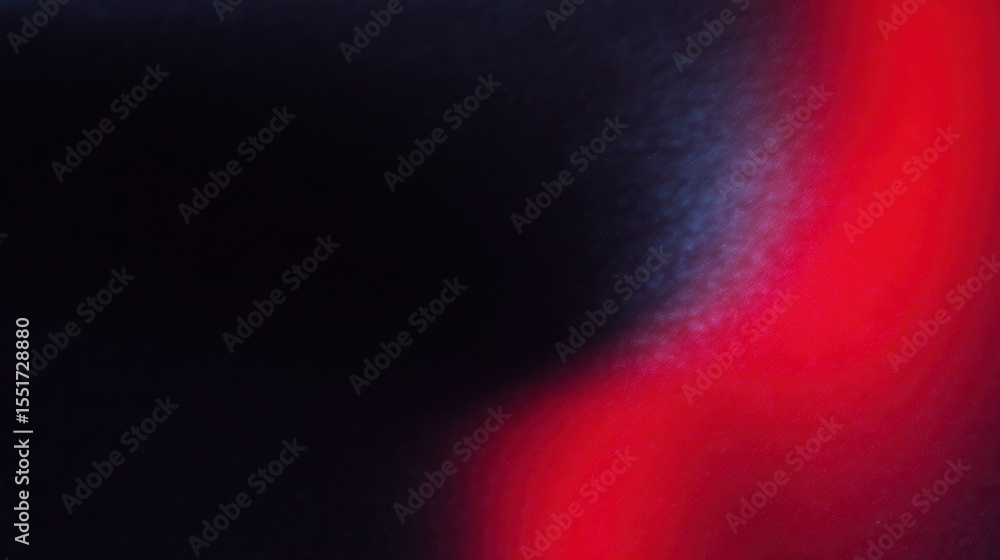 Poster abstract image showing a gradient from dark black to bright red on the right side