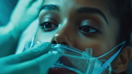 Close-up medical procedure