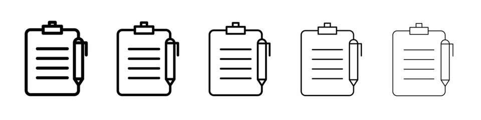 Assignment icon simple illustration logo art