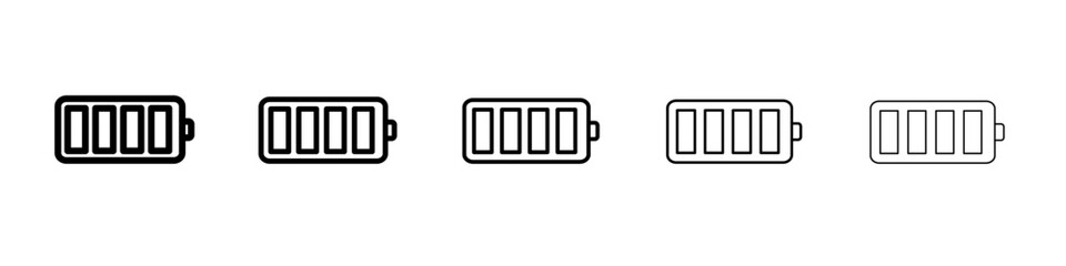 battery icon simple illustration logo art