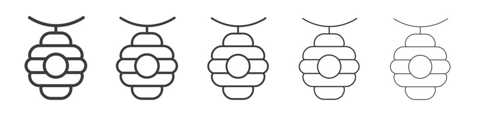 Beehive icon simple illustration logo art