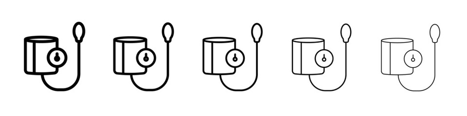 Blood pressure icon simple illustration logo art