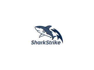 Shark logo ceative design