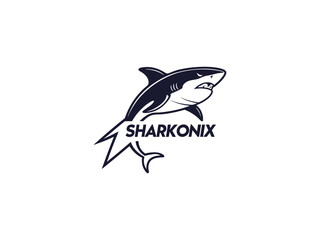 Shark logo ceative design