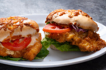 german schnitzel sandwich