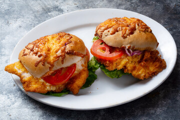 german schnitzel sandwich