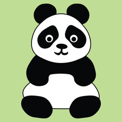 vector panda image free download