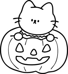 Cartoon, element, ghost in a cloak, autumn, Halloween, illustration, cute picture, hand-painted