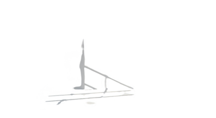 Isolated Black and White Carriage Illustration Sketch on Transparent Background