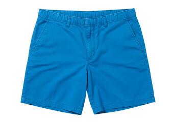 Isolated Blue Shorts On Transparent Background Summer Clothing Apparel