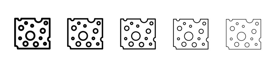 cheese icon simple illustration logo art