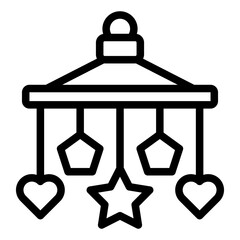 crib toy icon