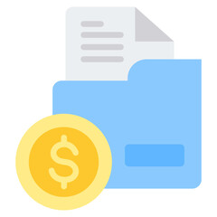 Financial Database Icon