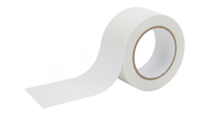 Isolated Double Sided White Adhesive Tape Roll for Mounting Object