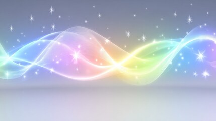 Creative website banners or presentations can be perfectly complemented by a modern pastel gradient backdrop with smooth geometric elements and flowing lines