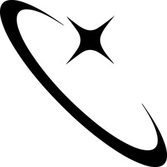 Vector illustration. abstract graphic geometric symbol and object. Vectores.