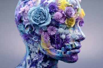 Flowers Stock has the ability to positively affect the complex human brain