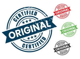 Certified Original Stamp Authentic Quality Seal Collection