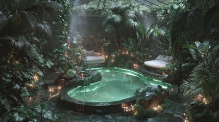 Tropical settings that incorporate spa lifestyles can also promote green forest adventures and environmental preservation