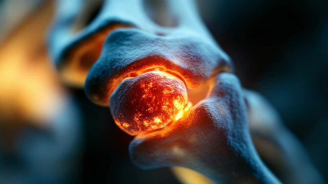 Arthritis Joint Pain Medical Animation of Inflammation